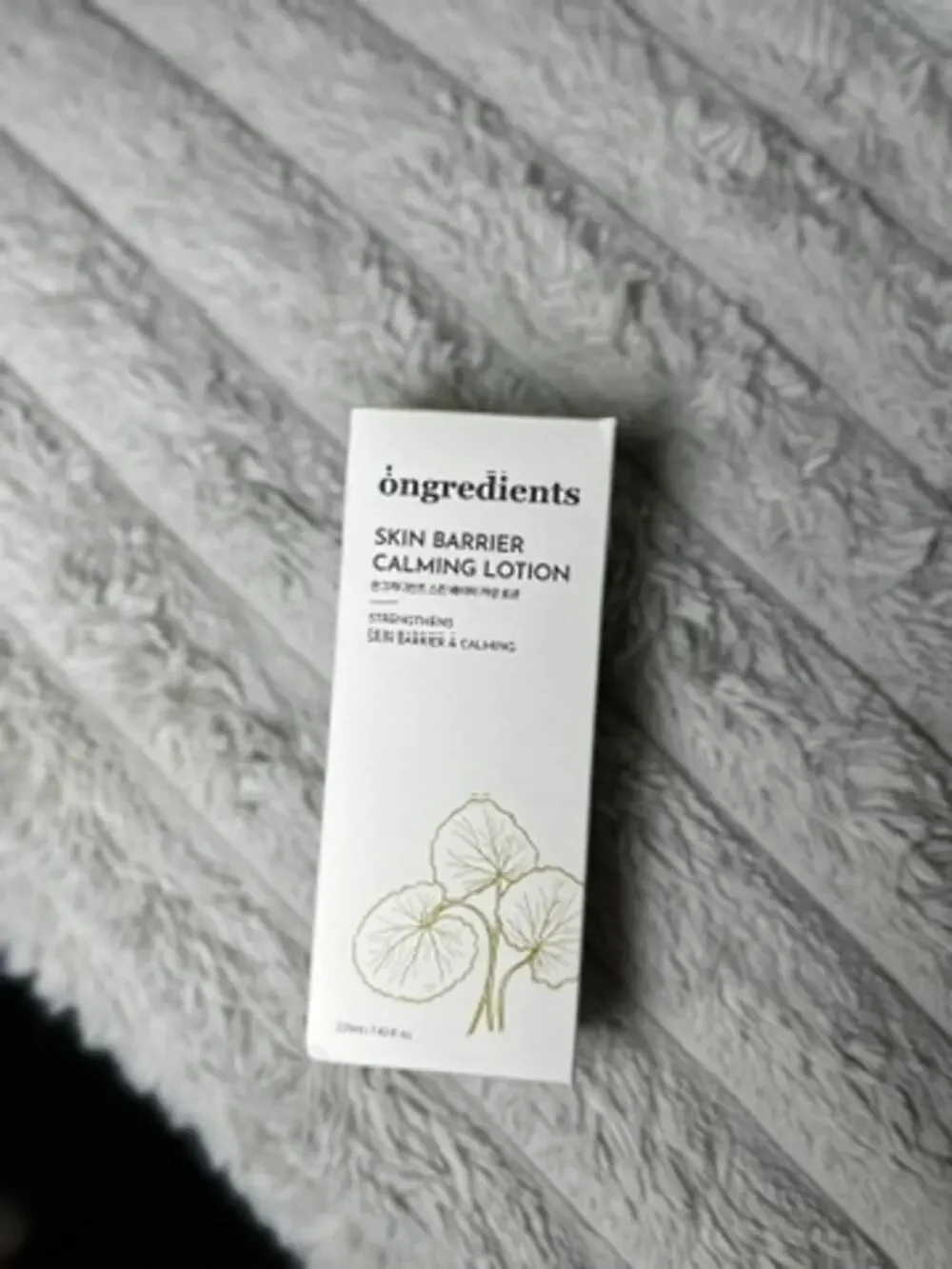 Ongredients Skin Barrier Calming Lotion 220ml Korean Skincare NEW SEALED